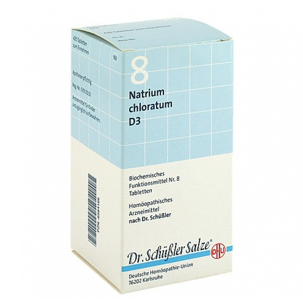 DHU 8 Natrium Chloratum D3 confezione da 420 compresse