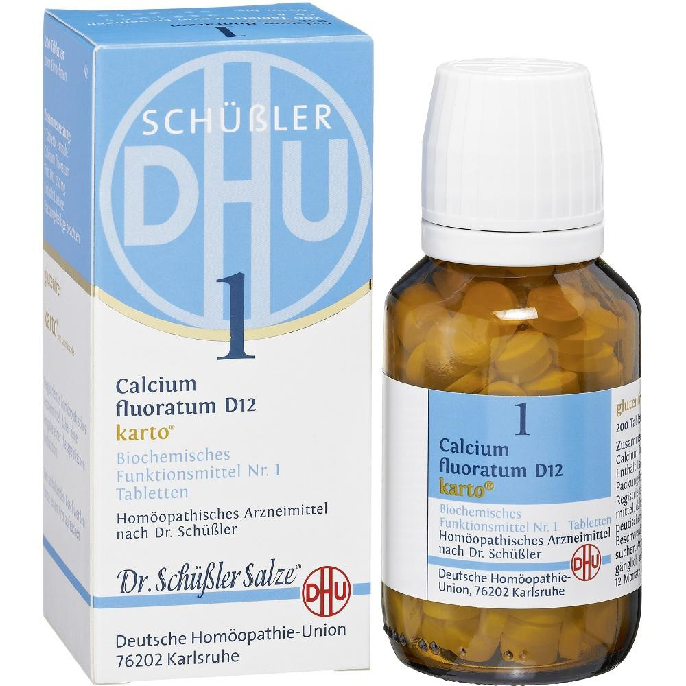 DHU 1 CALCIUM FLUORATUM D12 KARTO - 200 CPS