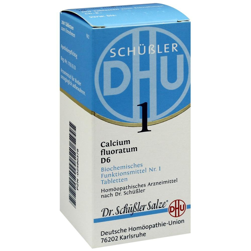 DHU 1 CALCIUM FLUORATUM D6 - 200 CPS