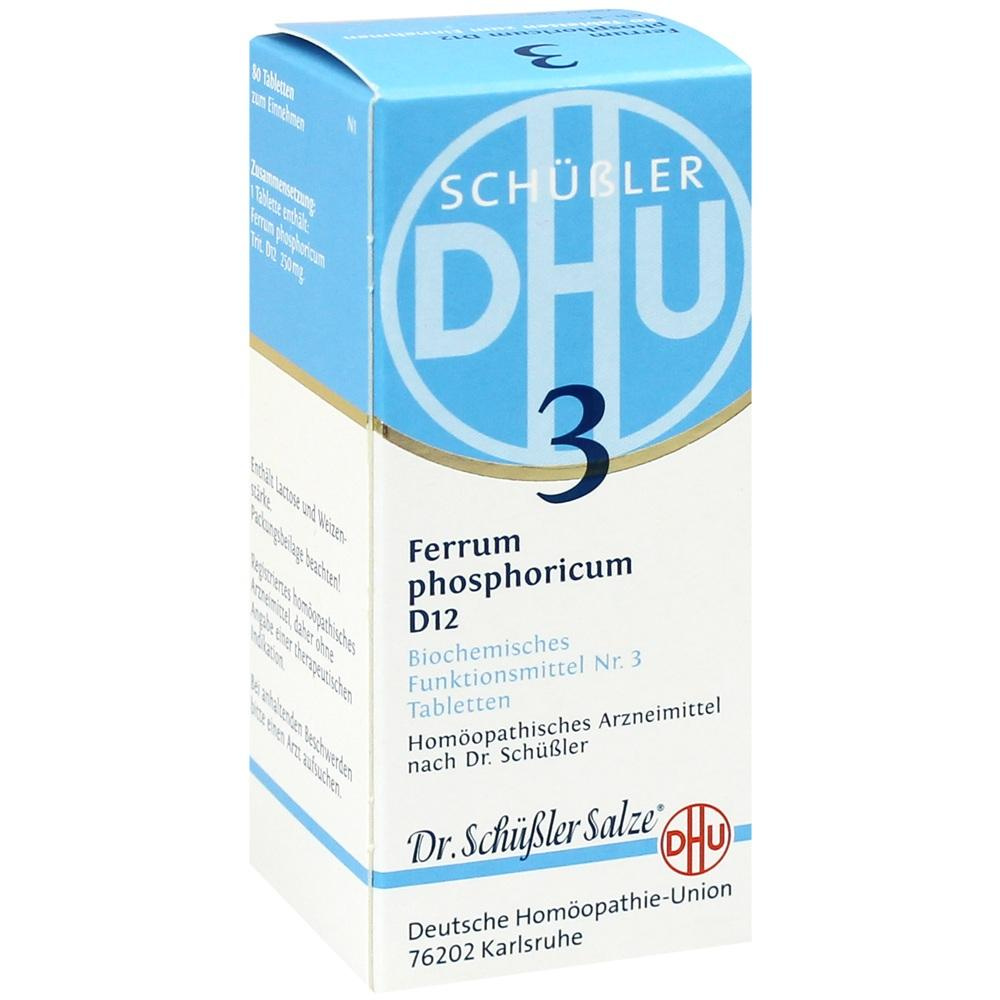 DHU 3 FERRUM PHOSPHORICUM D12 - 80 CPS