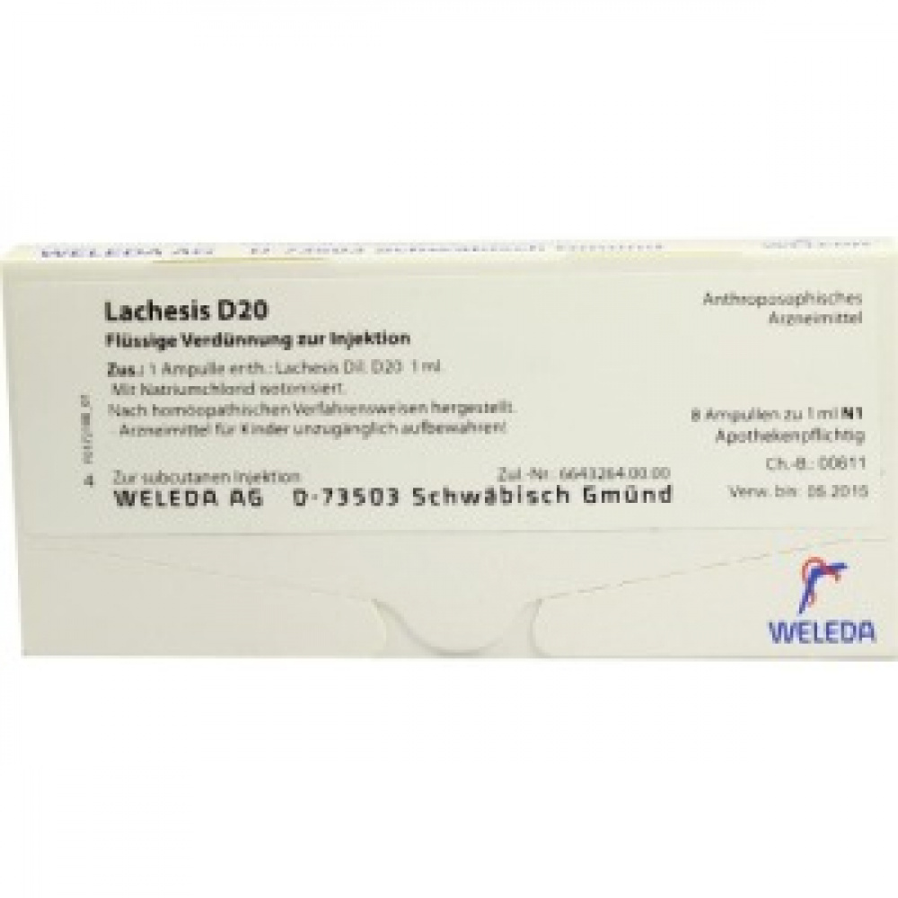 LACHESIS D20   8x 1ml