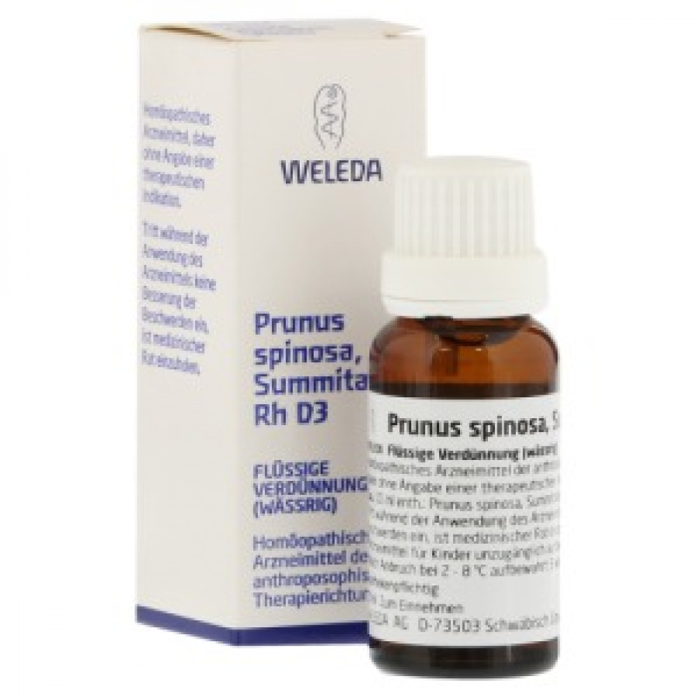 PRUNUS SPINOSA SUMMITATES Rh D3   20ml