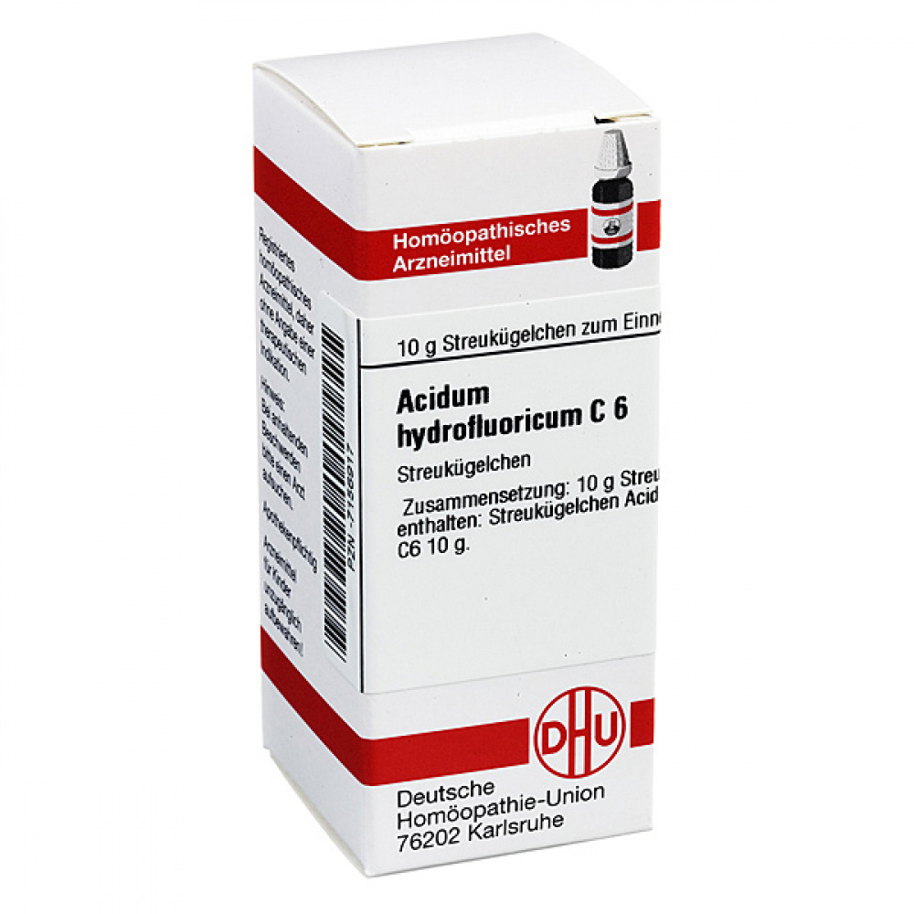 ACIDUM HYDROFLUORICUM C 6 Globuli