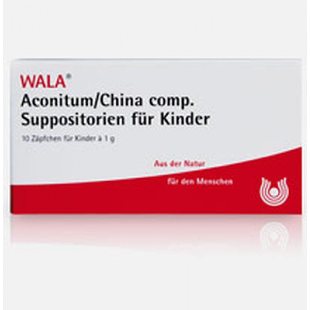 ACONITUM/CHINA comp. - SUPPOSTE BAMBINI 10 X 1 GR