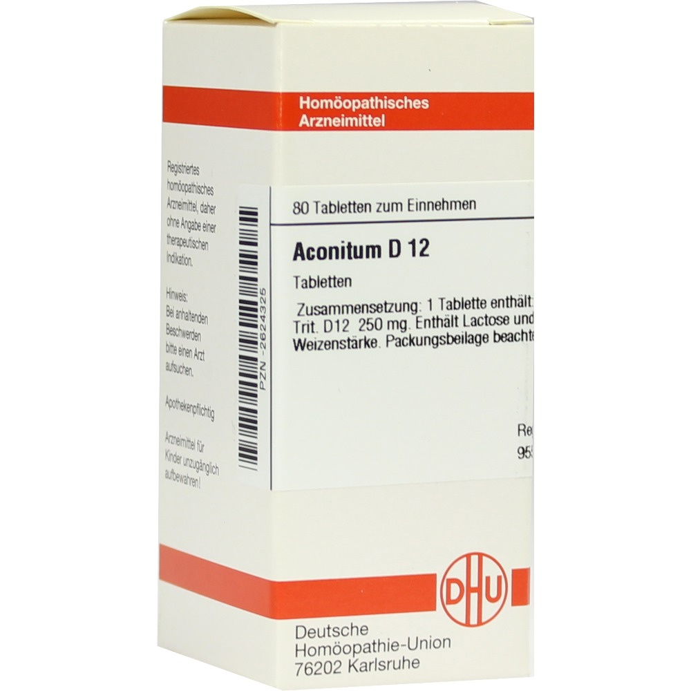 Aconitum D 12 80 compresse
