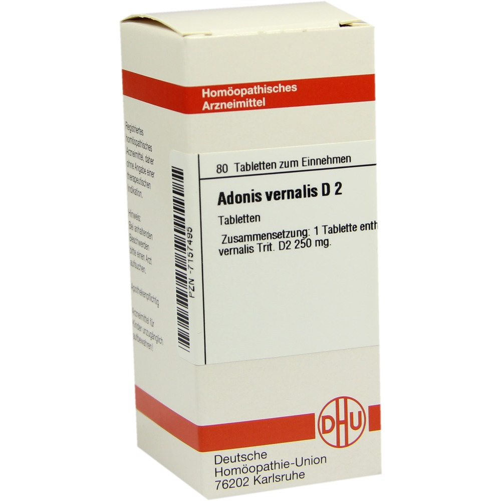 Adonis Vernalis D 2 compresse