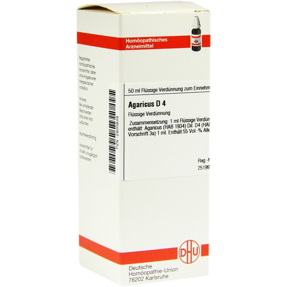 Agaricus D 4 Dilution