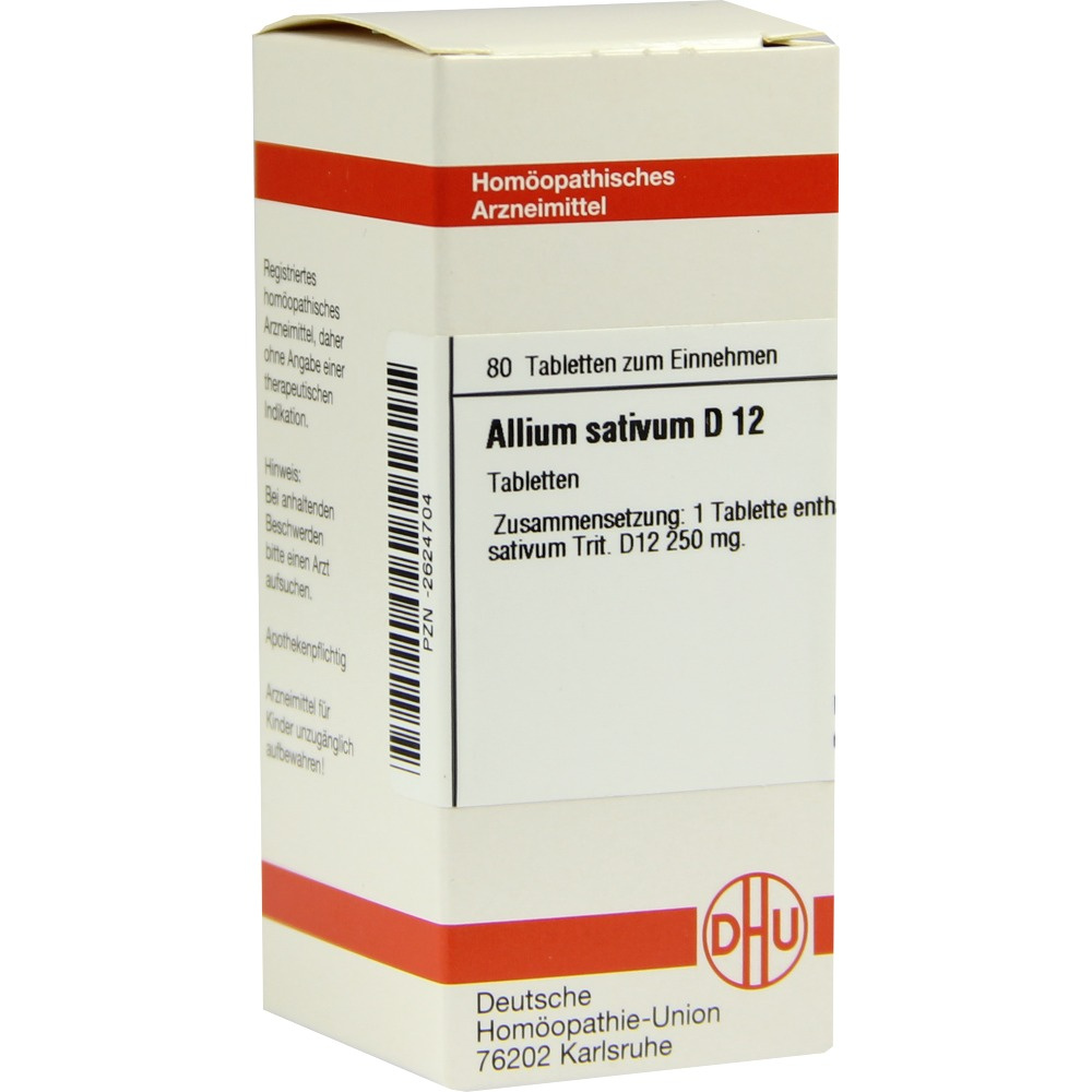 Allium Sativum D 12 compresse