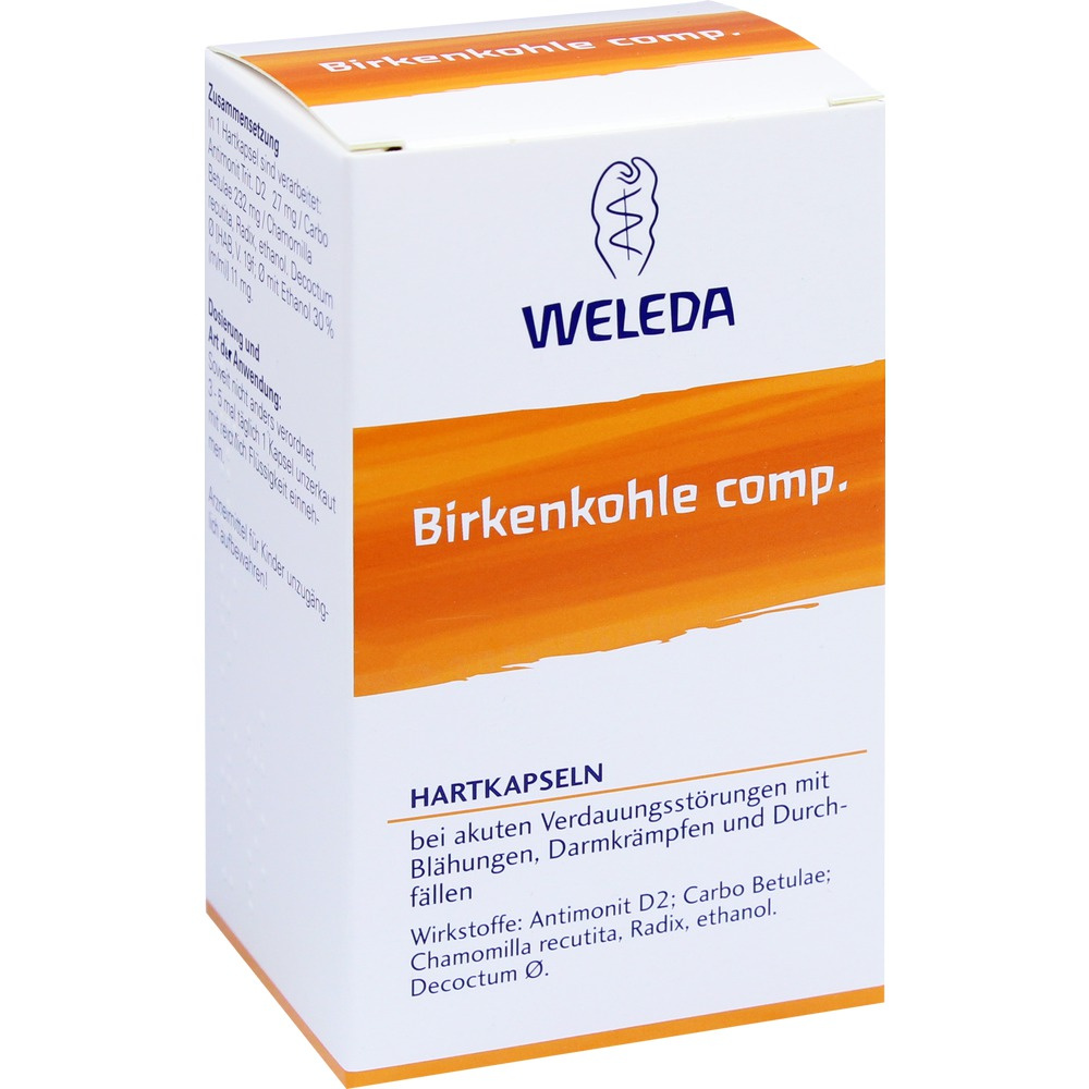 Birkenkohle Comp.  Carbone di Betulla Comp. 50 CPS