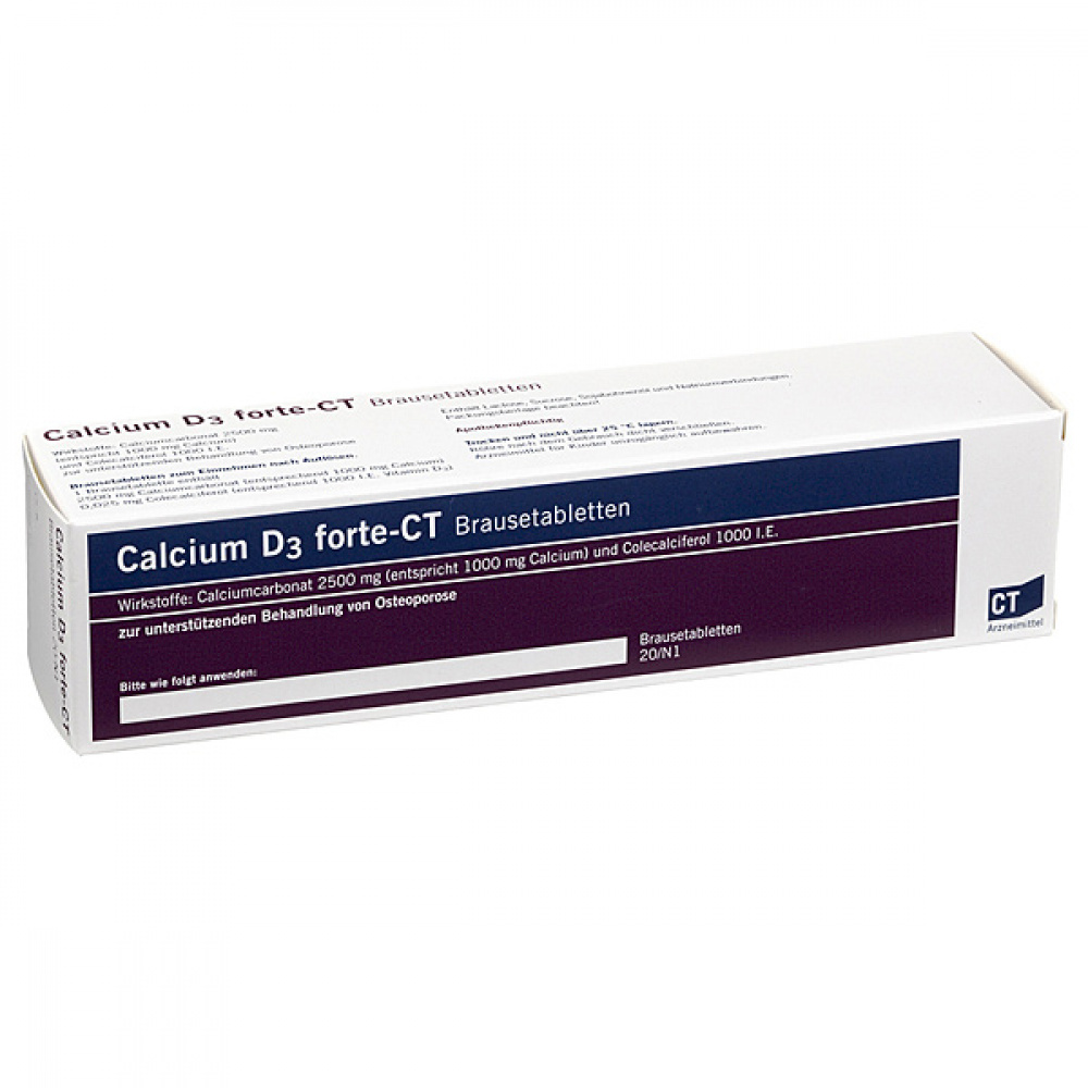 CALCIUM D3 forte-CT compresse effervescenti