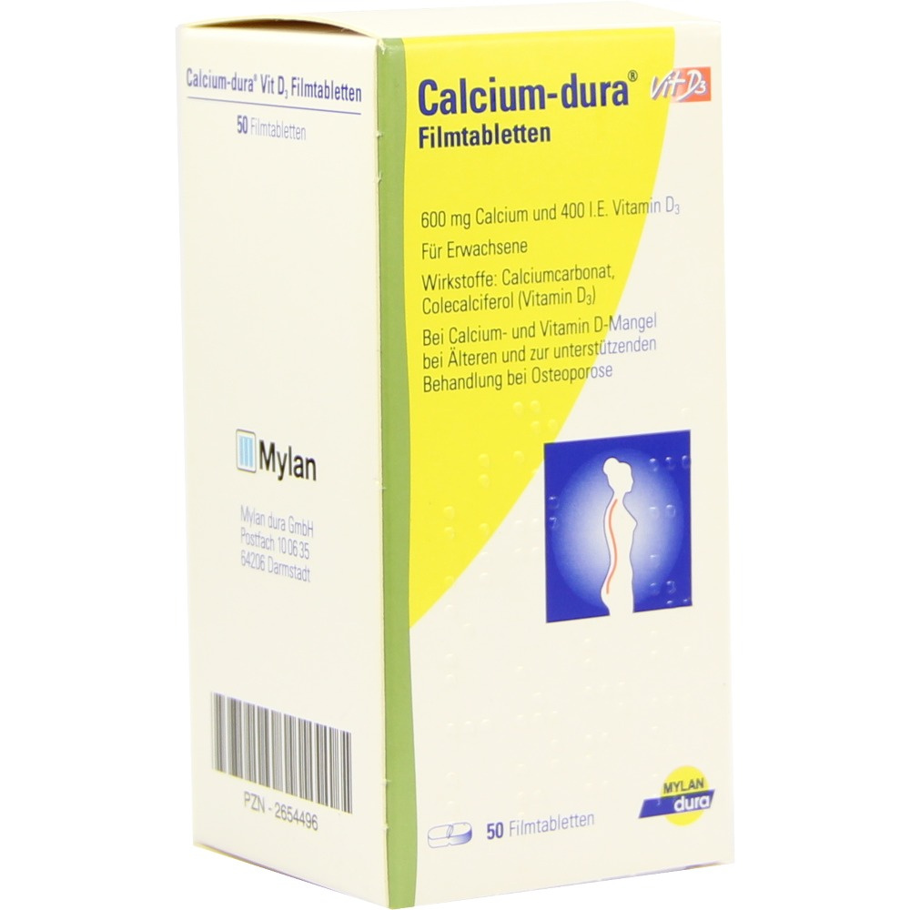 CALCIUM DURA Vit D3 compresse rivestite