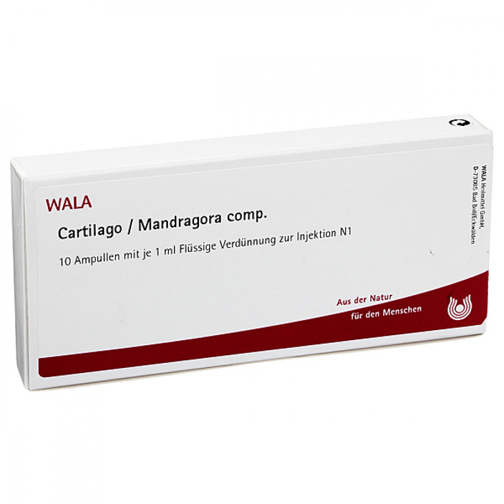 CARTILAGO/Mandragora comp. FIALE 10 X 1 ML