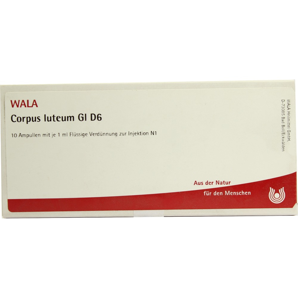 Corpus Luteum GL D6 - FIALE 10 X 1 ML
