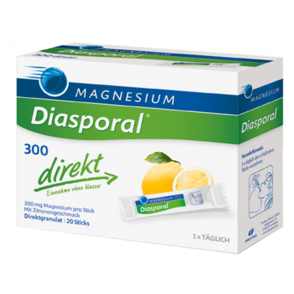 MAGNESIUM DIASPORAL 300 mg diretto granuli 20 bustine