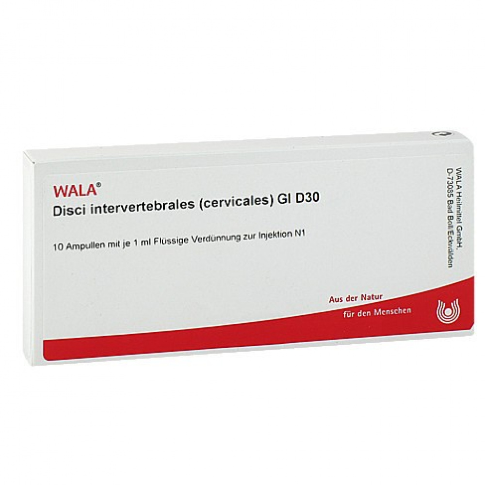 Disci Intervertebrales (cervicales) GI D30 - FIALE 10 X 1 ML