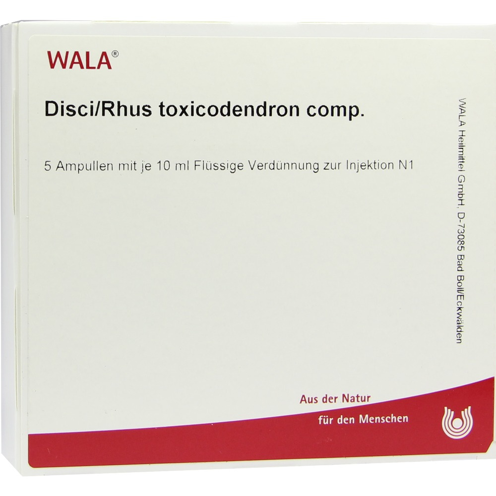 Disci/Rhus Toxicodendron Comp. FIALE 5 X 10 ML