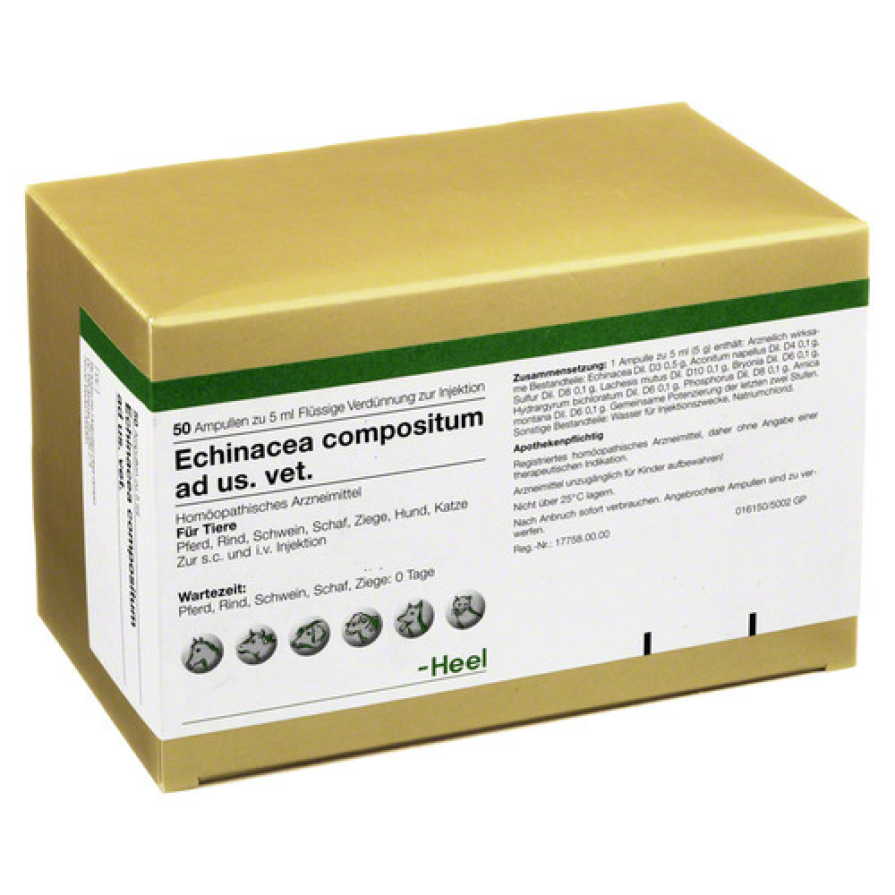 ECHINACEA COMPOSITUM USO VETERINARIO - FIALE 50 X 5 ML
