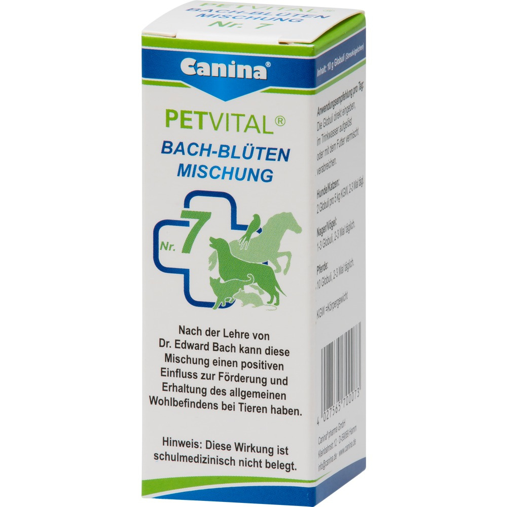 Canina Petvital  fiori di Bach n° 7 globuli