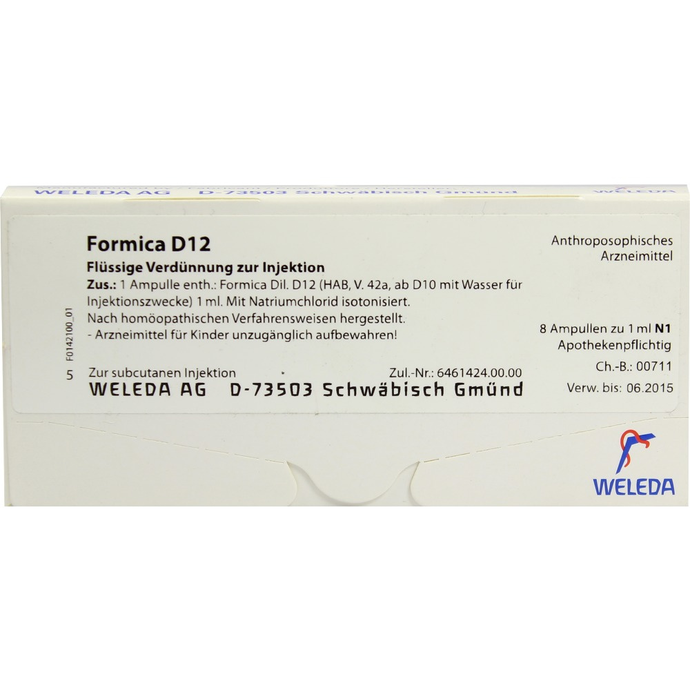 Formica D12 8X1 ml fiale