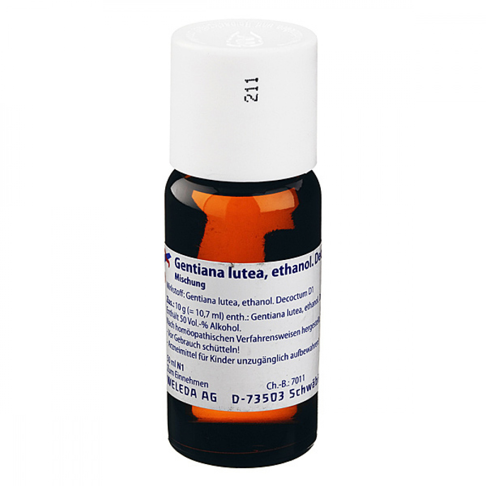 GENTIANA LUTEA 5% Dilution 50 ml
