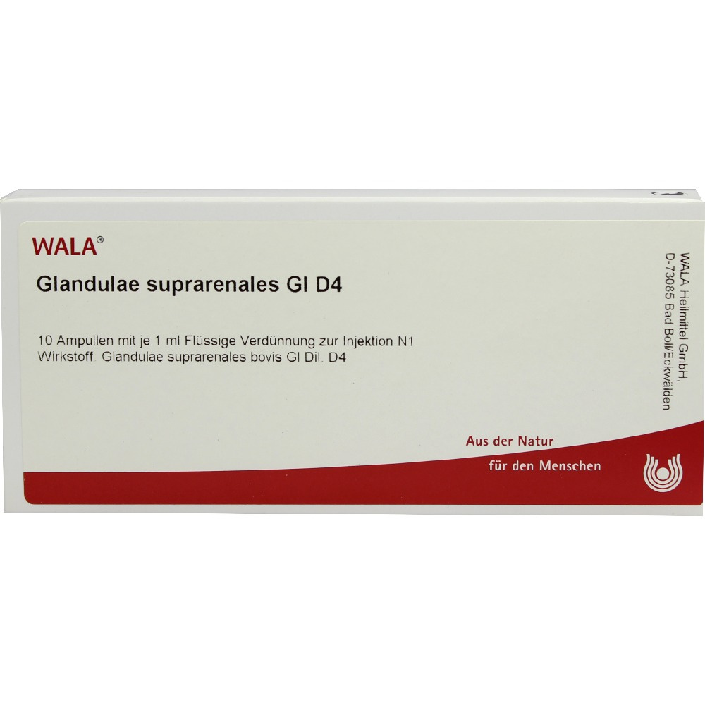 Glandulae Suprarenales GL D4 - FIALE 10 X 1 ML