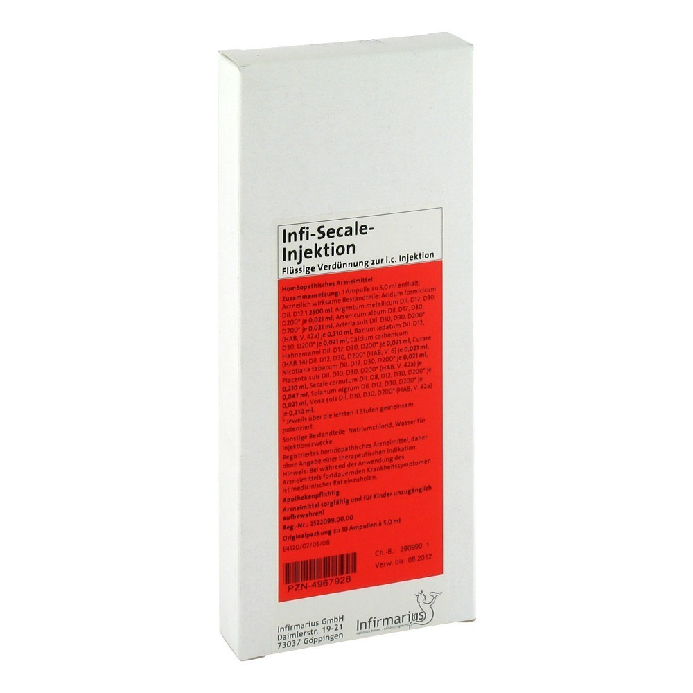 Infi Secale Injektion 10  x 5 ml fiale