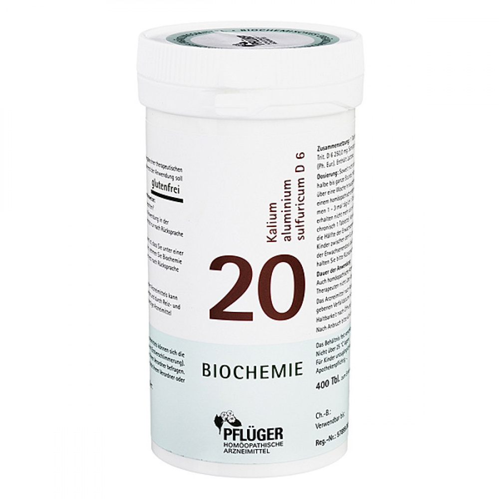 Nr. 20 Kalium-Aluminium sulf D6 – 400 CPS