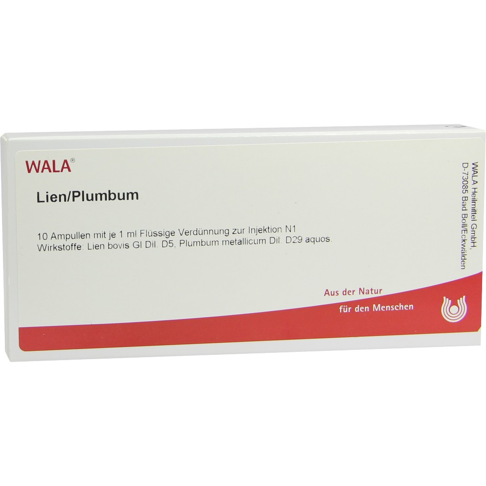 Lien/ Plumbum - FIALE 10 X 1 ML