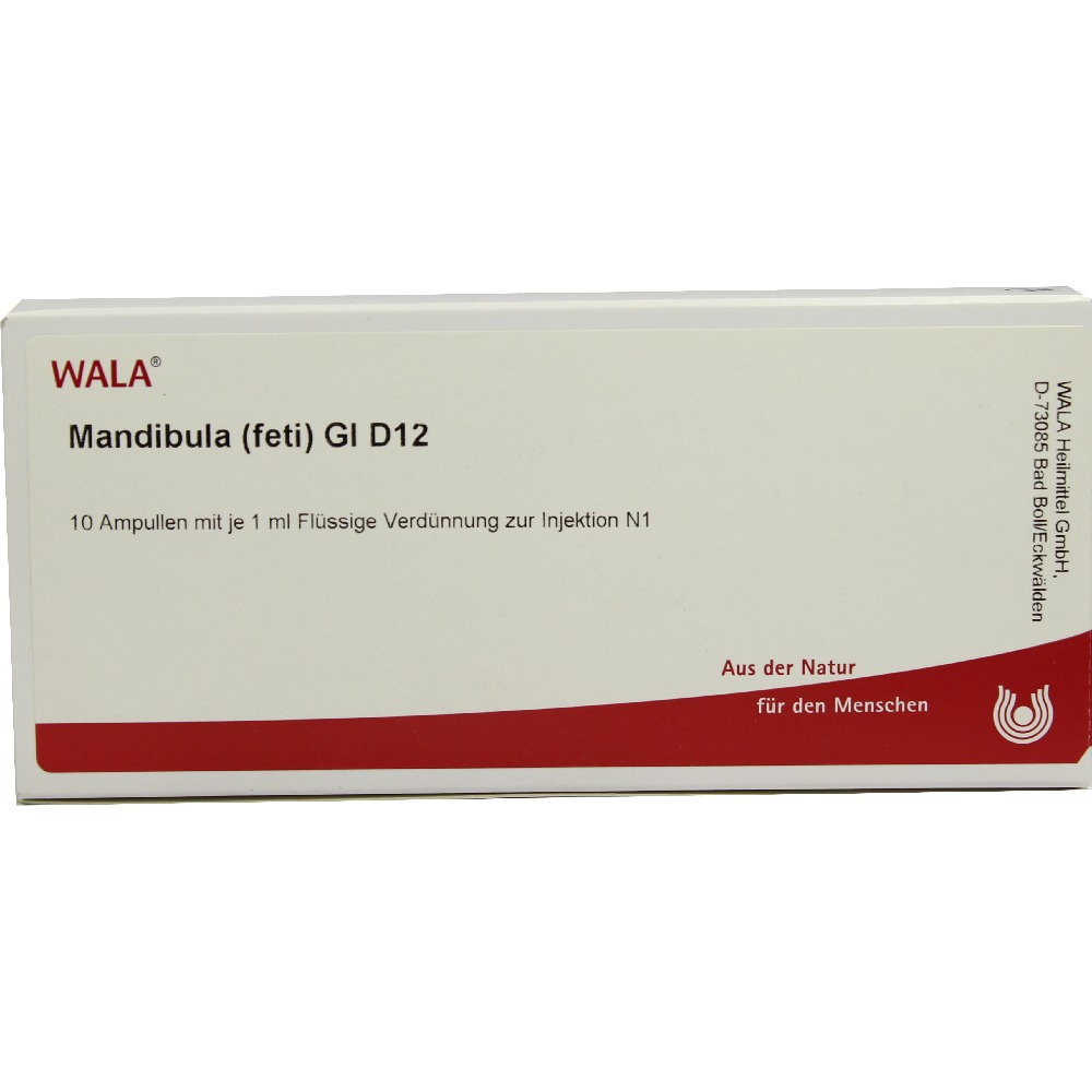 Mandibula Feti GL D12 - FIALE 10 X 1 ML