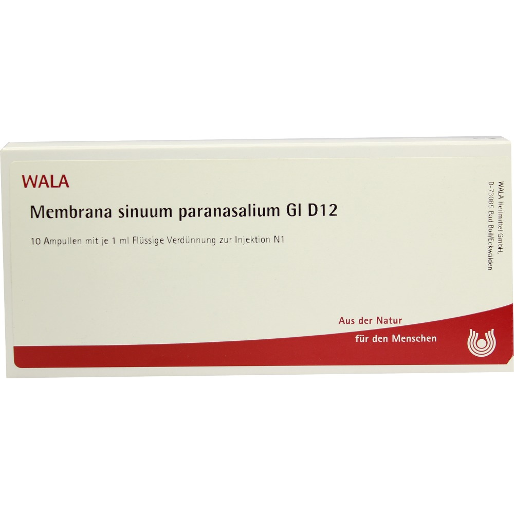 Membrana Sinuum Para. GL D12 - FIALE 10 X 1 ML