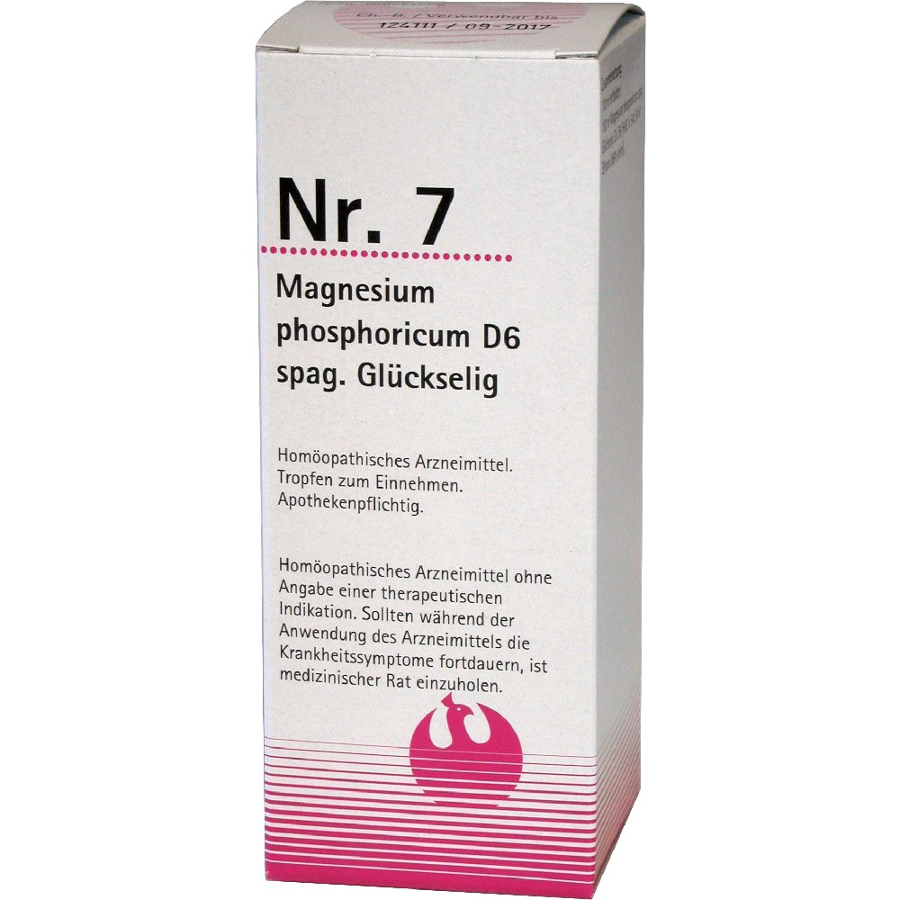 N. 7 Magnesium Phosphoricum D6 spag. Beato  (Ex Magnesium Phosphoricum D6 Spag. NR. 7 beatifico9 50 ML