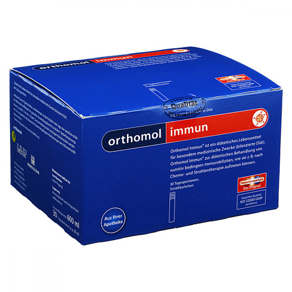 ORTHOMOL immunitario confezione combinata fiale/compresse 30 pezzi