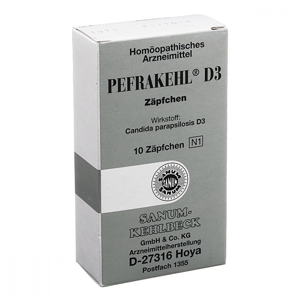 PEFRAKEHL D3 SUPPOSTE 10 pz