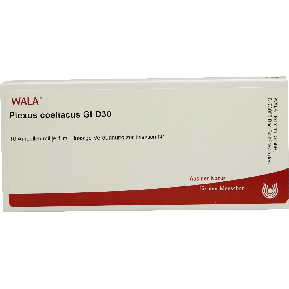 Plexus Coeliacus GL D30 - FIALE 10 X 1  ML