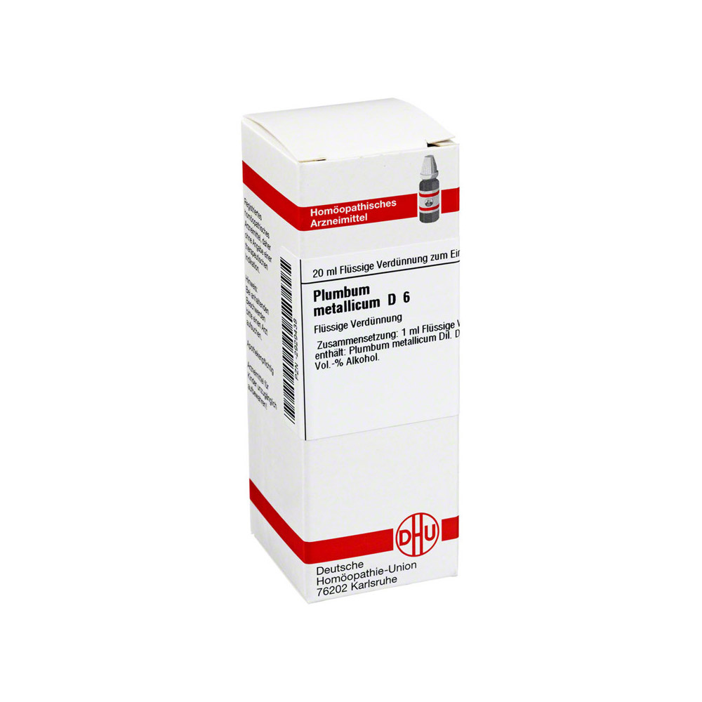PLUMBUM METALLICUM D 6 confezione da 20 ml