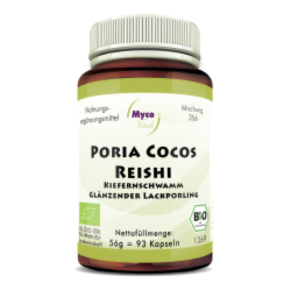 Poria cocos reishi confezione da 93 capsule