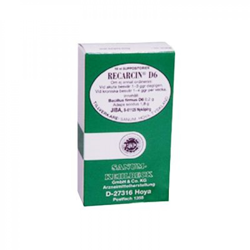 Recarcin® D6 / Bacillus firmus D6 supposte