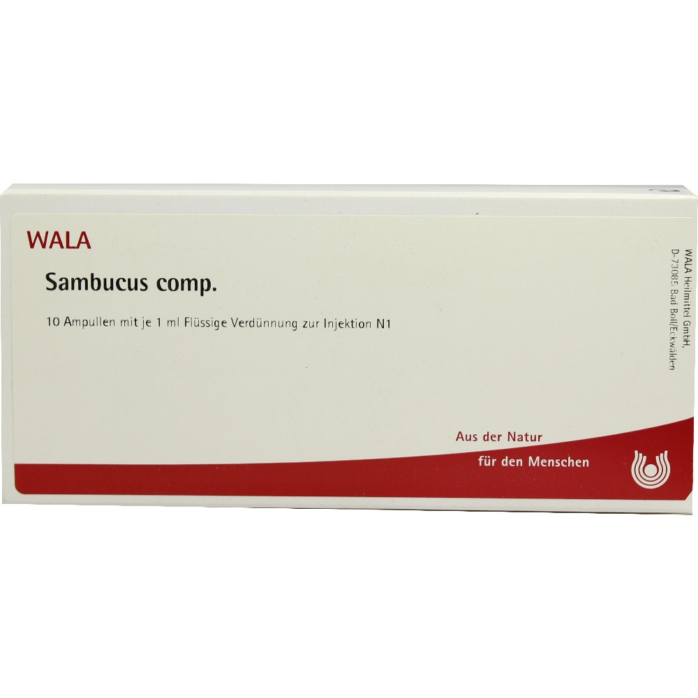 Sambucus Comp - FIALE 10 X 1  ML