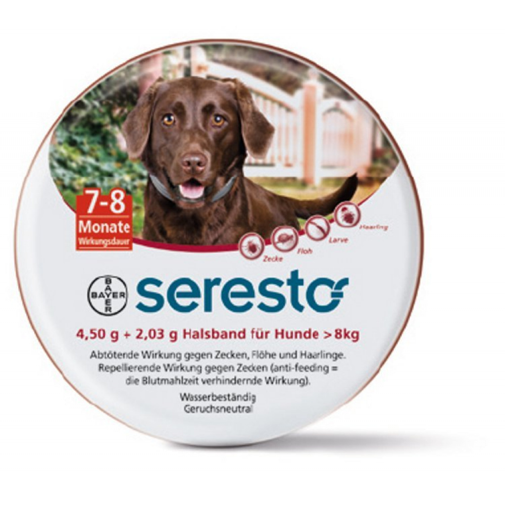 Seresto - collare per cani di grossa taglia oltre 8 chili