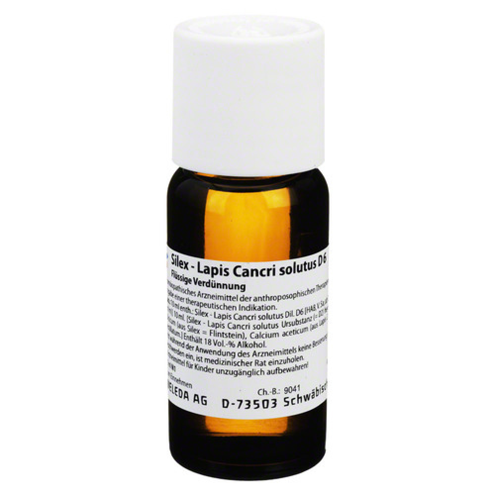 Silex Lapis Cancri Solutus D 6 Dilution 50 ml