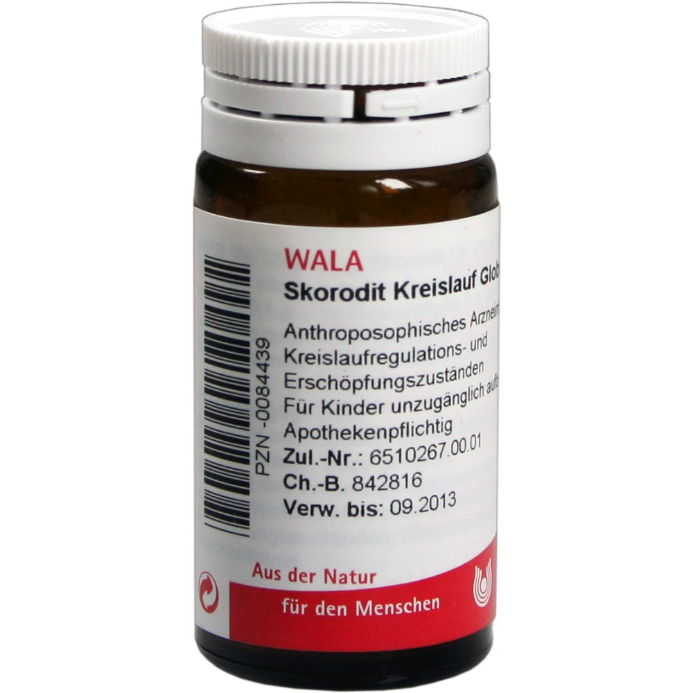 Skorodit Kreislauf GLOBULI VELATI 20 GR