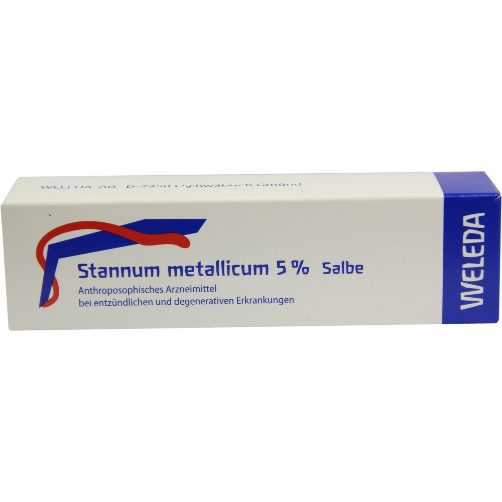 Stannum metallicum Salbe 5% 25 gr