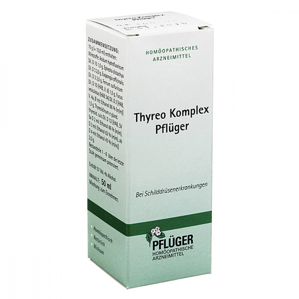 THYREO KOMPLEX Pflüger - GOCCE 50 ML