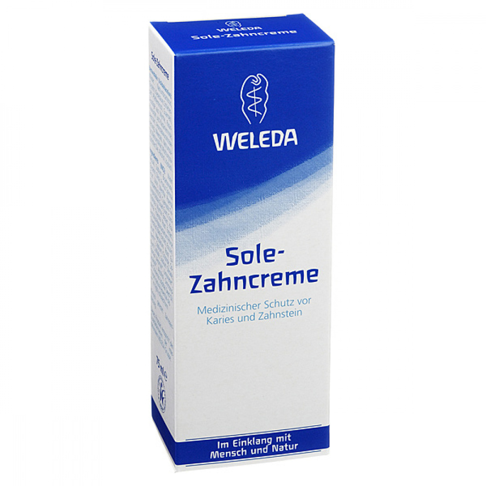 Weleda sole dentifricio confezione da 75 ml