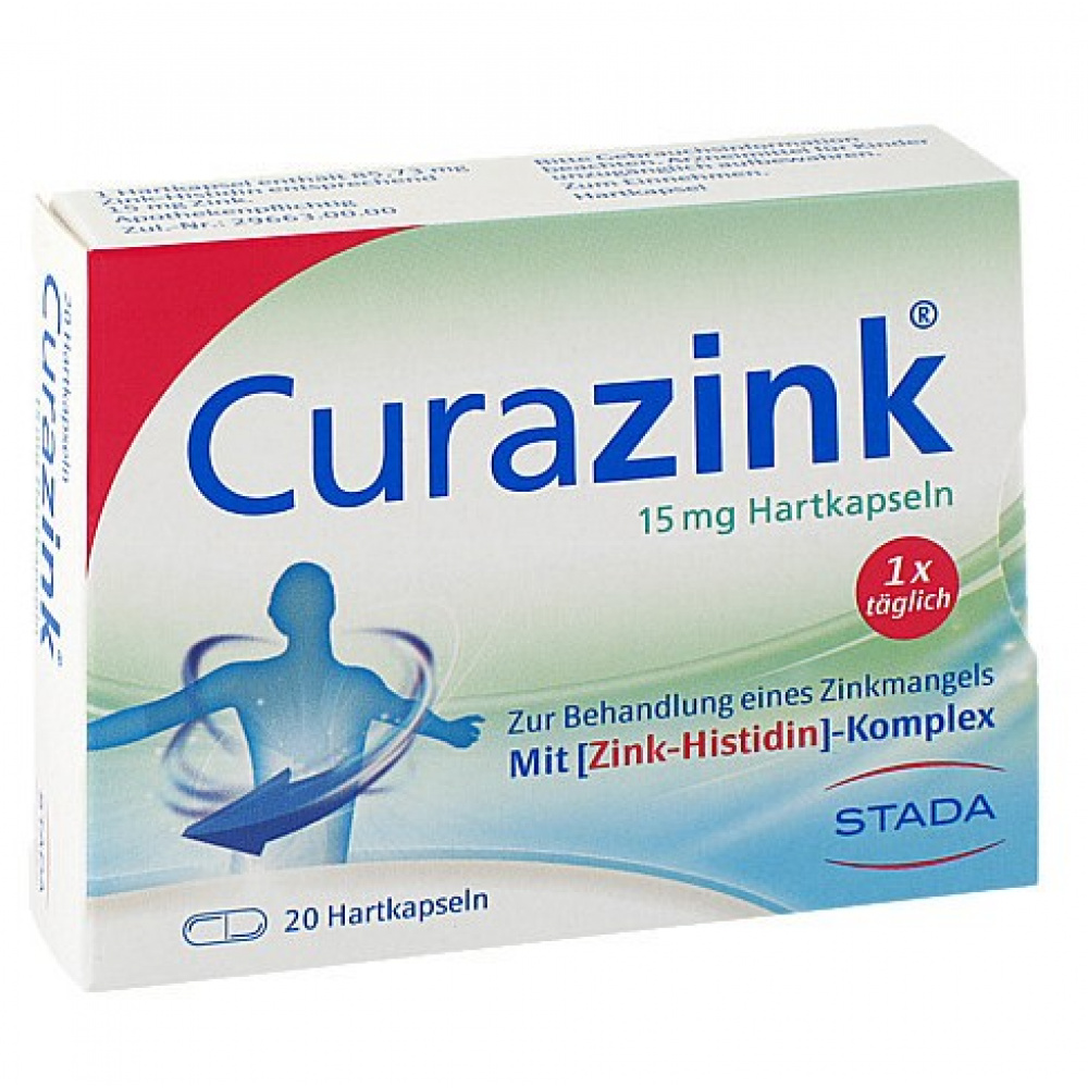 CURAZINK 15mg capsule rigide  -  20pz