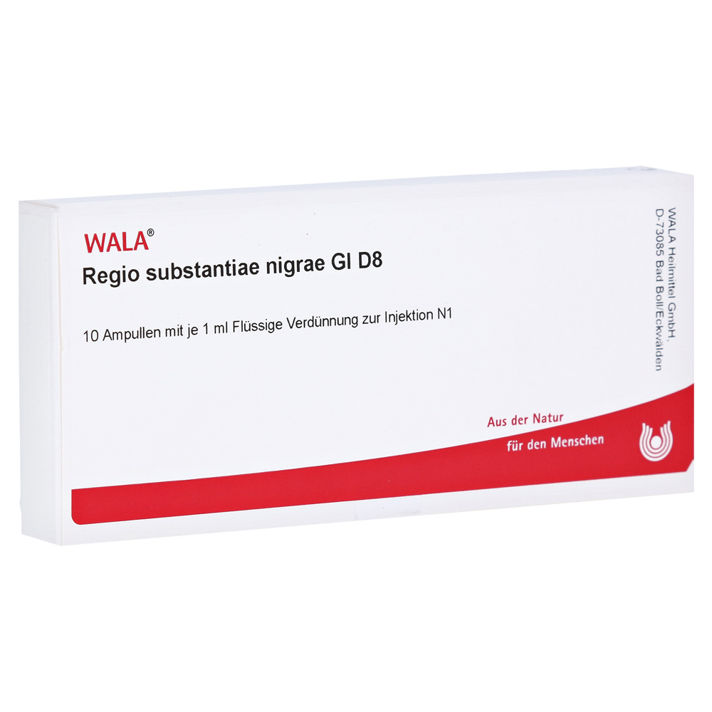REGIO SUBSTANTIAE NIGRAE GL D8  - FIALE 10 X 1 ML