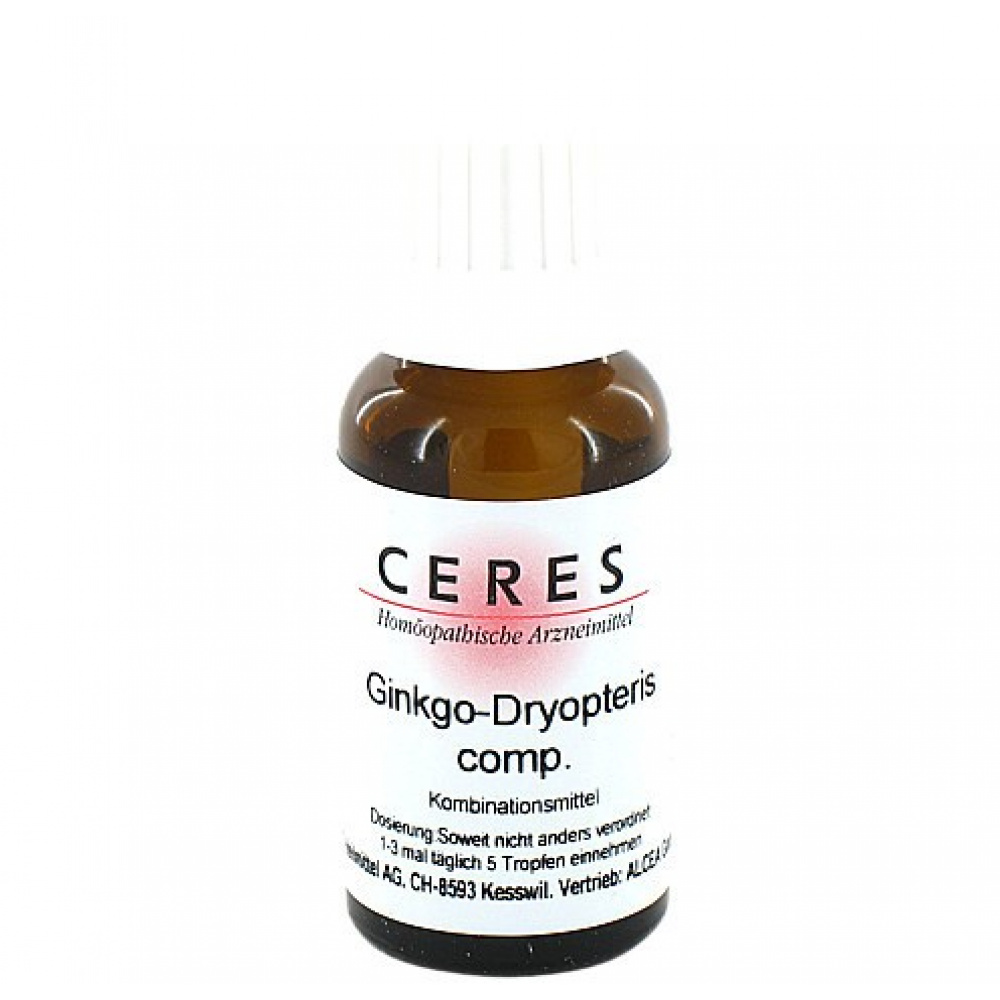 Ginkgo Dryopteris Comp. confezione da 20ml