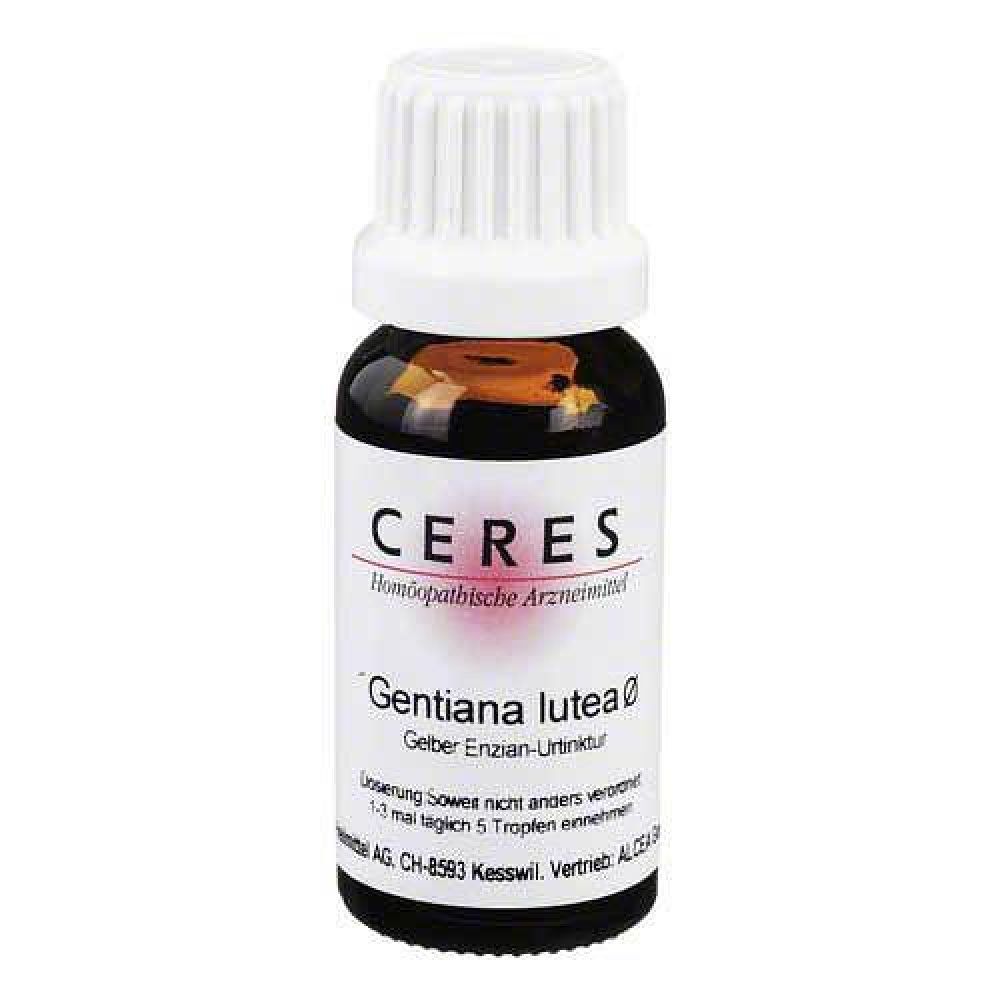 Gentiana Lutea Tintura Madre confezione da 20ml