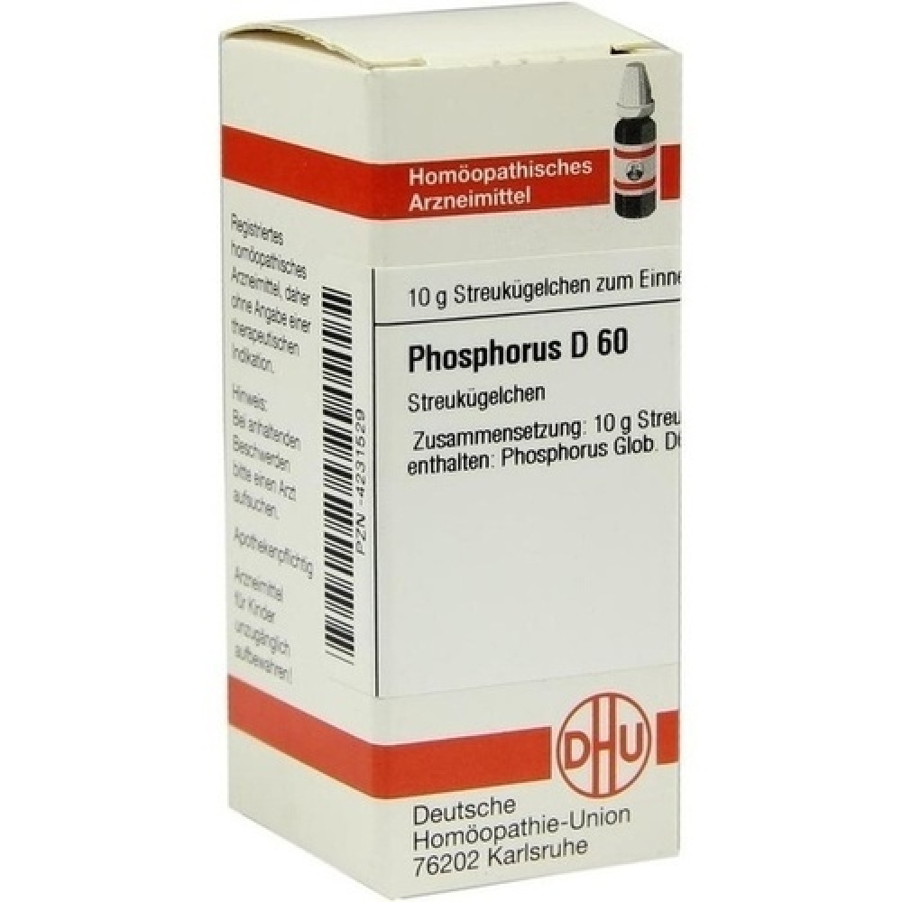 PHOSPHORUS D60 GLOBULI 10 G