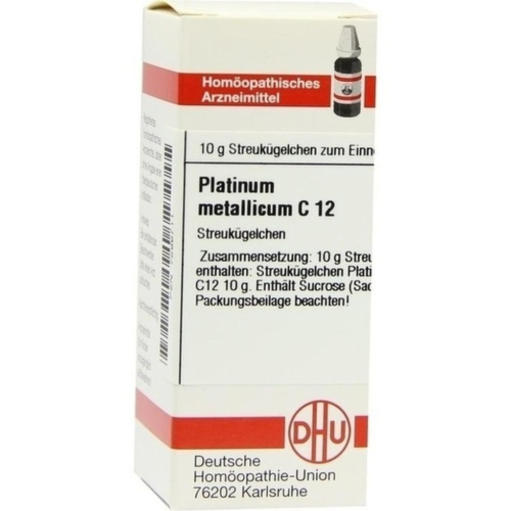 PLATINUM METALLICUM C12 GLOBULI 10 G